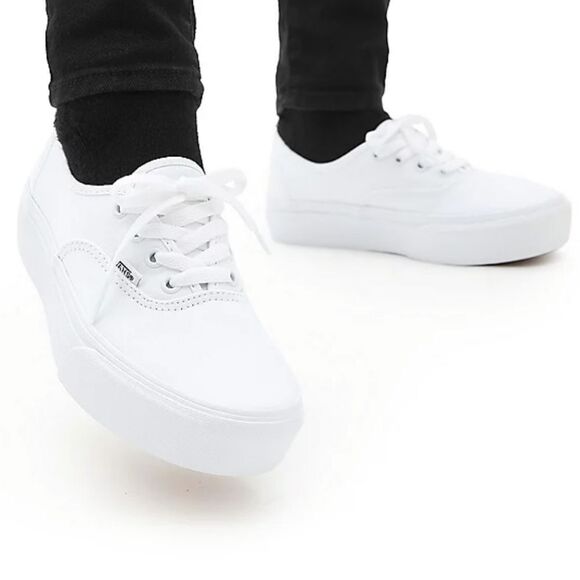 BRAND NEW VANS UNISEX AUTHENTIC CANVAS LACE-UP SNEAKERS CASUAL PLIMSOLLS SHOE